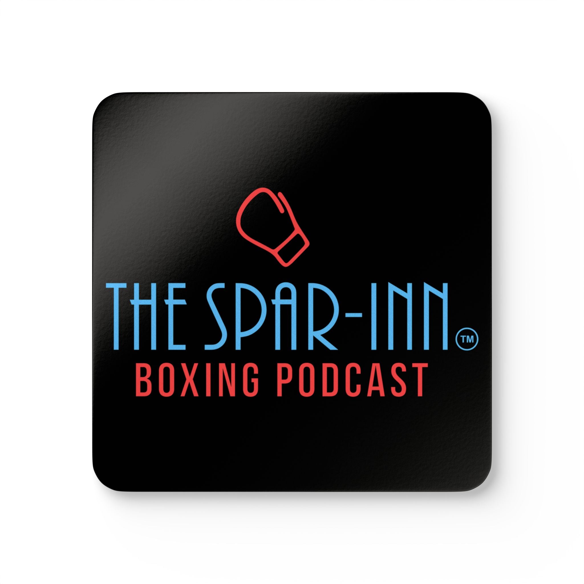 Corkwood Coaster Set for Boxing Fans | Unique Home Decor, Gift for Podcasters, Drinkware Essentials, Sports Memorabilia, Stylish Coasters